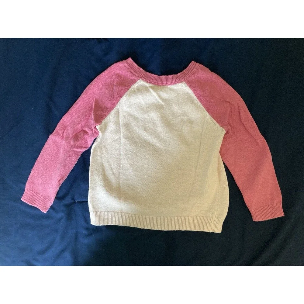 4T Baby Gap girl clothes - one piece long sleeved shirt | cat & pink theme